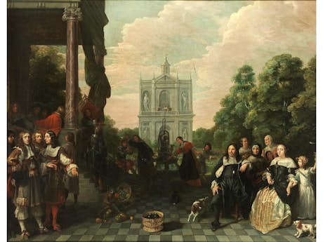 Gonzales Coques, 1618 Antwerpen - 1684 ebenda